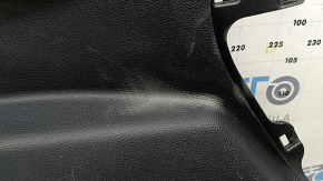 Left arch trim for Toyota Rav4 19-25, black, JBL, scratches, whitened plastic, dented fasteners