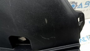 Left arch trim for Toyota Rav4 19-25, black, JBL, scratches, whitened plastic, dented fasteners