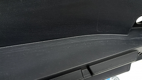 Left arch trim for Toyota Rav4 19-25, black, JBL, scratches, whitened plastic, dented fasteners