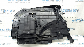 Right arch trim for Toyota Rav4 19-25, black, with pocket and cigarette lighter, scratches