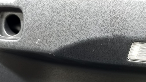 Right arch trim for Toyota Rav4 19-25, black, with pocket and cigarette lighter, scratches