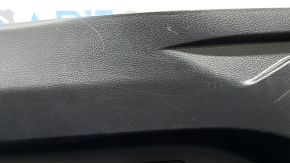 Right arch trim for Toyota Rav4 19-25, black, with pocket and cigarette lighter, scratches