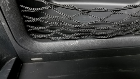 Right arch trim for Toyota Rav4 19-25, black, with pocket and cigarette lighter, scratches