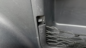Right arch trim for Toyota Rav4 19-25, black, with pocket and cigarette lighter, scratches