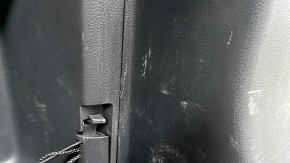 Right arch trim for Toyota Rav4 19-25, black, with pocket and cigarette lighter, scratches