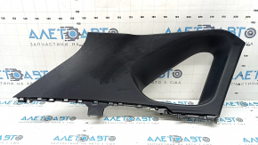 Upper left rear pillar trim for Toyota Rav4 19-25, black, scratches