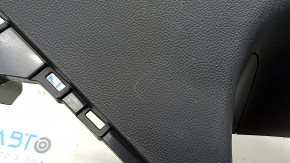 Upper left rear pillar trim for Toyota Rav4 19-25, black, scratches