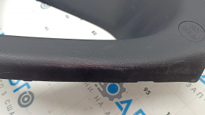 Upper left rear pillar trim for Toyota Rav4 19-25, black, scratches