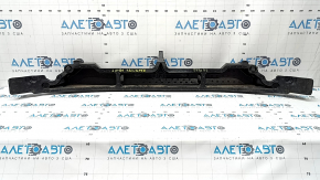 The upper front bumper absorber of a Toyota Rav4 19-24 is broken and missing fragments.