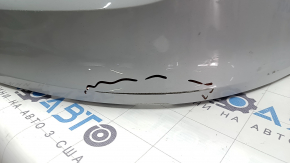 Rear bumper bare upper part VW Tiguan 18-24 white LB9Z, worn