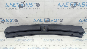 VW Tiguan 18-24 trunk opening trim, black, scratches, broken guides