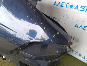 Quarter wing rear left Honda Accord 23-26 blue, sawed off, with B-pillar, dents, bumps