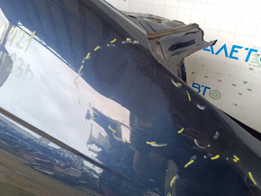 Quarter wing rear left Honda Accord 23-26 blue, sawed off, with B-pillar, dents, bumps