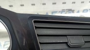 Central dashboard cover VW Tiguan 18-22 graphite, with air ducts, scratches, broken guide