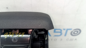Black center console trim with deflector for VW Tiguan 18-19, under the cigarette lighter, scratched