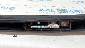 Left longitudinal roof rail for Toyota Rav4 19-21, gloss black, without caps
