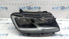 Right front headlight for VW Tiguan 18-21, halogen, LED DRL, polishable, chipped