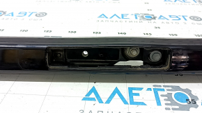 Right longitudinal roof rail for Toyota Rav4 19-21, gloss black, without caps