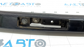Right longitudinal roof rail for Toyota Rav4 19-21, gloss black, without caps