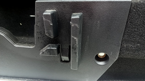 Right arch trim for a VW Tiguan 18-19, black, for 3 rows, with cup holder, scratches