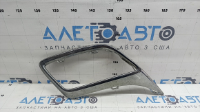 Right muffler frame for VW Tiguan 18-21, chrome, scratches, chips