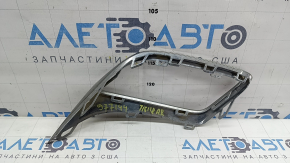 Right muffler frame for VW Tiguan 18-21, chrome, scratches, chips