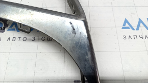Right muffler frame for VW Tiguan 18-21, chrome, scratches, chips