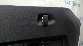 Left arch trim for a VW Tiguan 18-19, black, for 3 rows, without cup holder, scratches