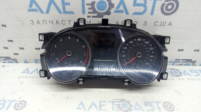 Instrument cluster VW Tiguan 18-19 SE 105k scratches, broken fasteners