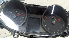 Instrument cluster VW Tiguan 18-19 SE 105k scratches, broken fasteners