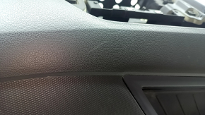 Front dashboard with AIRBAG VW Tiguan 18-24 black, scratches, needs cleaning