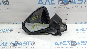 Left side mirror VW Tiguan 18-19 6+2 pins, BSM, turn signal, heated, white LB9Z