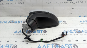 Left side mirror VW Tiguan 18-19 6+2 pins, BSM, turn signal, heated, white LB9Z