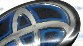 Toyota Rav4 19-24 hybrid front bumper emblem for radar, chrome, sand