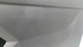 Door trim, front right card, VW Tiguan 18-20, black, leather armrest, leather insert, with tweeter, scratches