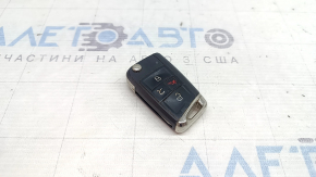 VW Tiguan 18-20 keyless key, 4 buttons, scratches, nicks, worn
