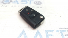 VW Tiguan 18-20 keyless key, 4 buttons, scratches, nicks, worn
