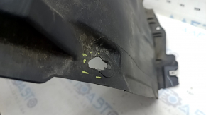 Front left fender liner VW Tiguan 18-24 with mudguard, broken, dented