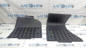 Set of floor mats rubber Audi Q5 8R 09-17 black