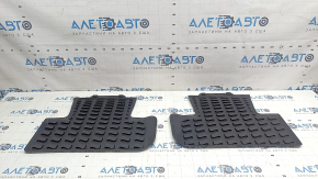 Set of floor mats rubber Audi Q5 8R 09-17 black