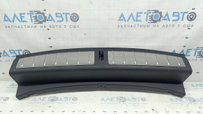 BMW X2 F39 18-23 trunk opening trim, black with chrome inserts, scratches