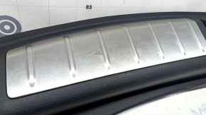 BMW X2 F39 18-23 trunk opening trim, black with chrome inserts, scratches