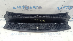 BMW X2 F39 18-23 trunk opening trim, black with chrome inserts, scratches