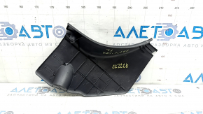 Left lower front pillar trim Toyota Rav4 19-25 black, worn