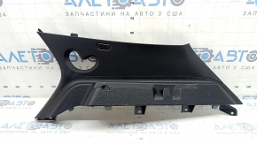 BMW X2 F39 18-23 right rear window trim, black, with plug, worn