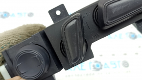 Driver's seat control Toyota Rav4 19-25 with black buttons, worn buttons