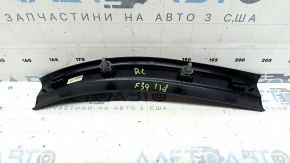 BMW X2 F39 18-23 black inner rear left door sill plate