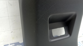 Center console trim with air vent deflector for Toyota Rav4 19-25 for USB, black, scratches