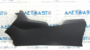 Lower left center console trim Toyota Rav4 19-25 black, scratches
