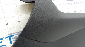 Lower left center console trim Toyota Rav4 19-25 black, scratches